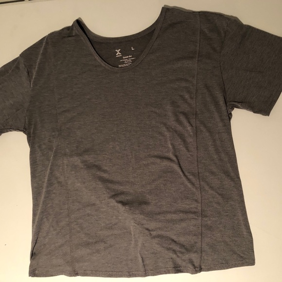 Quick Dri XERSION gray athletic top NWOT never worn size Large - Picture 2 of 3